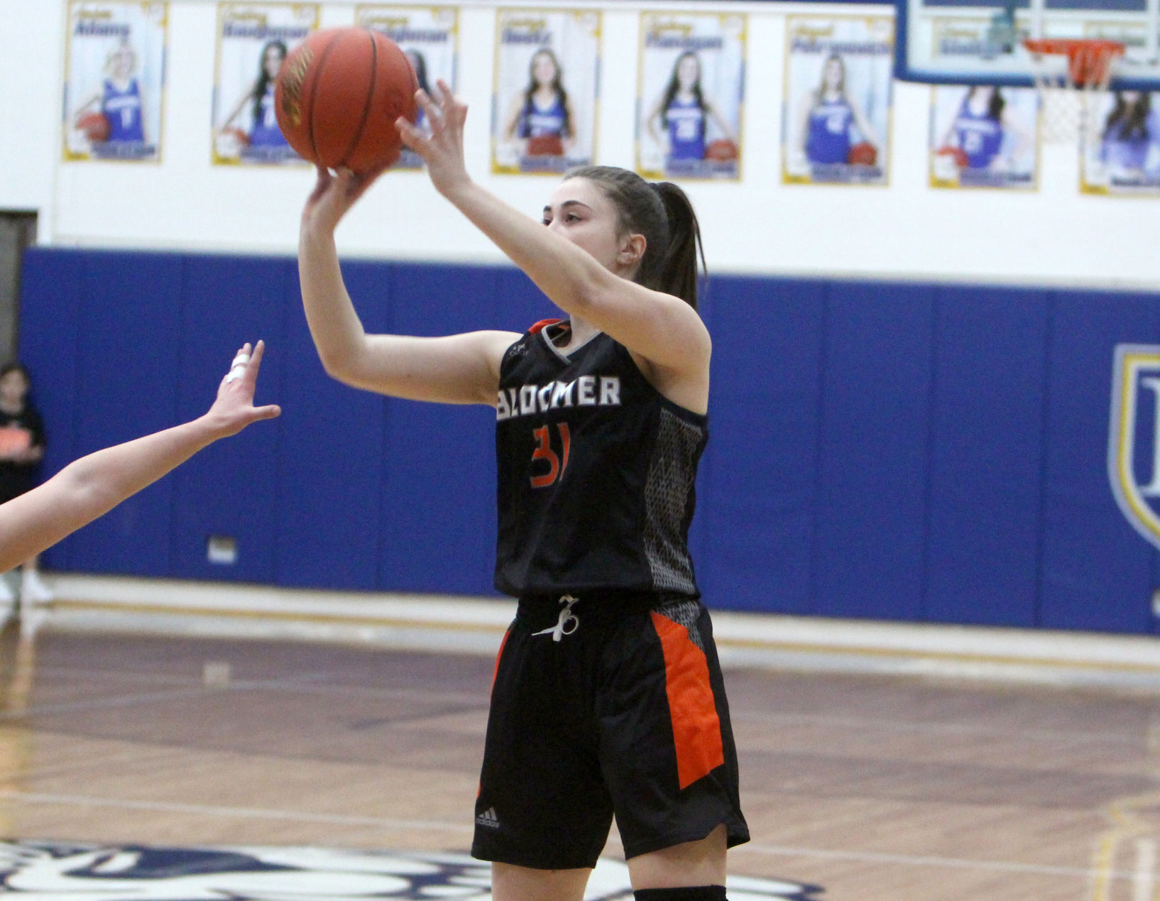 Bloomer at McDonell girls basketball 1-22-22
